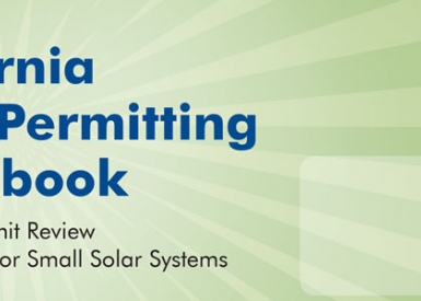 Cover illustration of solar permitting guidebook